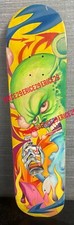 Green Devil Original OOAK Artwork SIGNED Kas 2007 Tattoo Artist Skateboard Deck