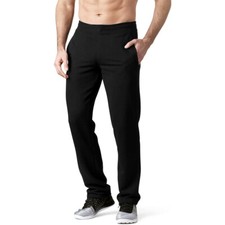 34" 36" 38" LEG EXTRA LONG BLACK Jogging Joggers Gym Bottoms Mens Big & Tall 