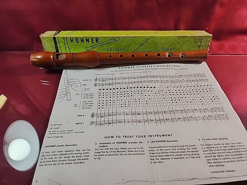 Vtg hohner descant konzert - c-descant,