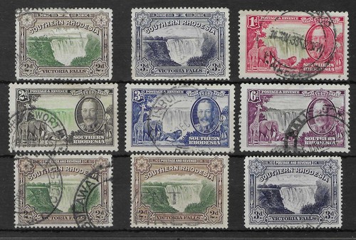 Southern rhodesia 1932 sets - southern,