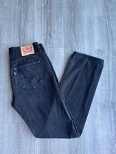 Levi 501 Black Denim Jeans
