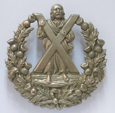 Camron Highlanders Cap Badge