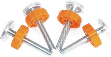 Stair Gate Spares Wall Fixings-4 Pack M10 Pressure Baby Gates Threaded Spindl...