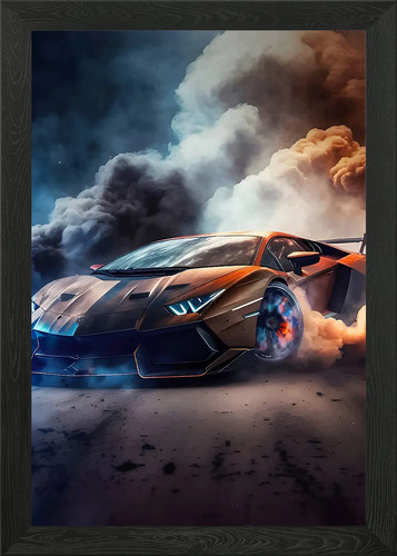 Lamborghini aventador smoke - lamborghini,