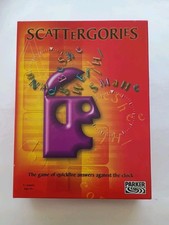 Scattergories Family Board Game Quickfire Question Fun 4 Xmas  VGC 100% complete