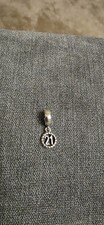 Pandora Sterling Silver 925 21st Birthday Dangle Charm S925 ALE