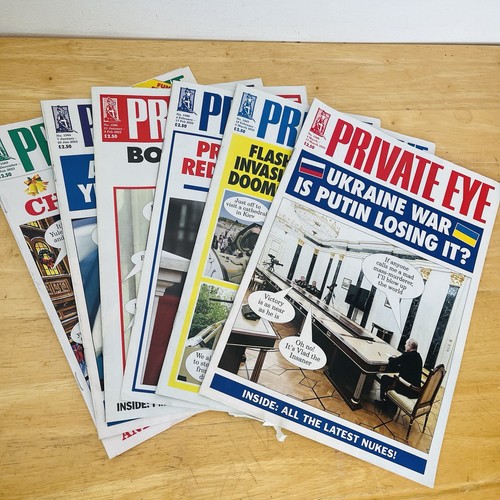 Private eye magazines 2022 - private,