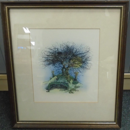 Framed print abandoned - -,