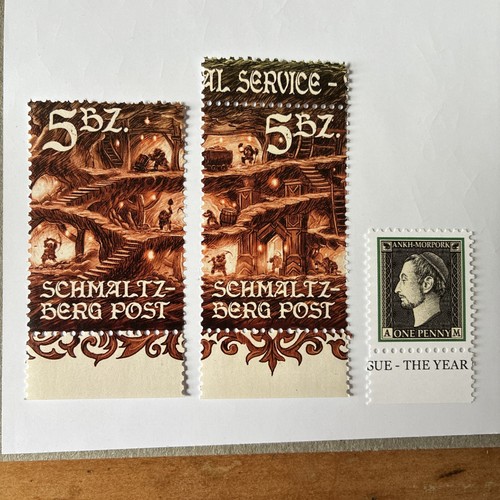 Discworld stamps edges - discworld, 3