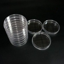 Disposable Plastic Petri Dishes - Premium Quality Culture Clear Science Bowl