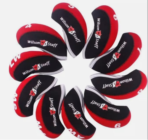 10pcs golf iron - 10pcs, covers