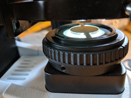 Microscope dark field filter - microscope,