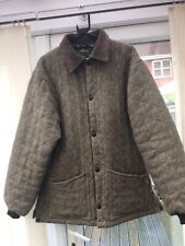 Tweed Wool Quilted Herringbone