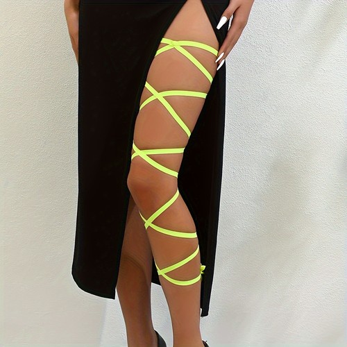 1pc elastic crisscross - elastic, strappy