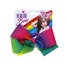 Large Rainbow Fashion Hair Bow