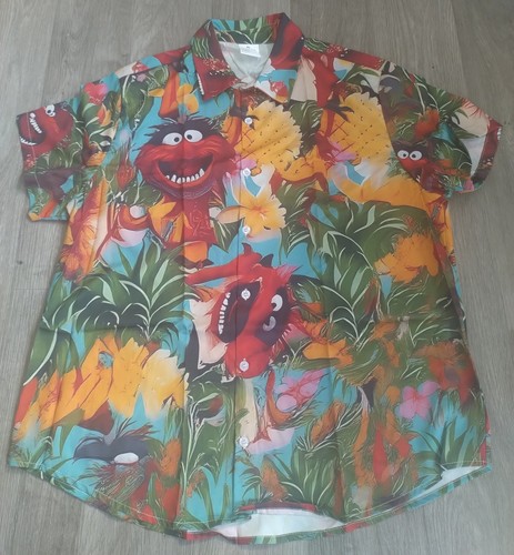Animal muppets hawaiian shirt - animal,