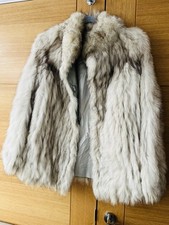 Vintage Fox Fur Jacket Real