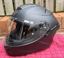 Frank Thomas FT62 SV Wrap Motorcycle Helmet Gloss Carbon Size : Read Description