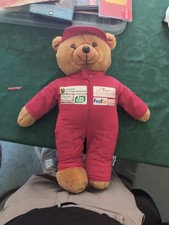 Rare Ferrari F1 Michael Schumacher Collection PPM Teddy Bear 1990s