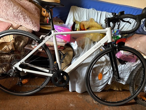 Triban road bike edr easy - road,