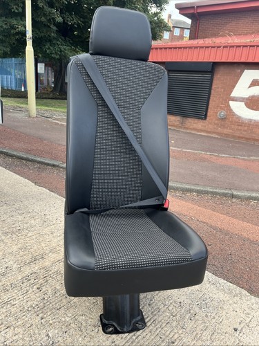 Single van seat with built - van,