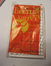 Vintage Beetle Drive Game Pads Cards