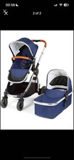 mothercare travel system, great condition. Comes with carry cot and sit up seat.