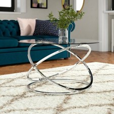 Monarch clear glass - glass, round