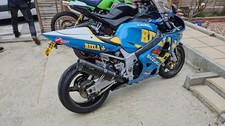 Suzuki GSXR 750 K1 Complete Fairing & Fuel Tank Kit Rizla Colours, Mudguard etc.