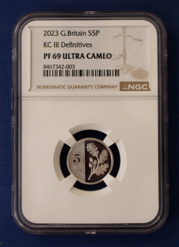 2023 silver proof coin oak - silver,