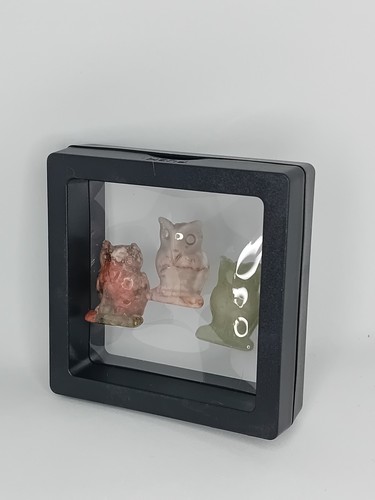 Small carved crystal - small, bundle