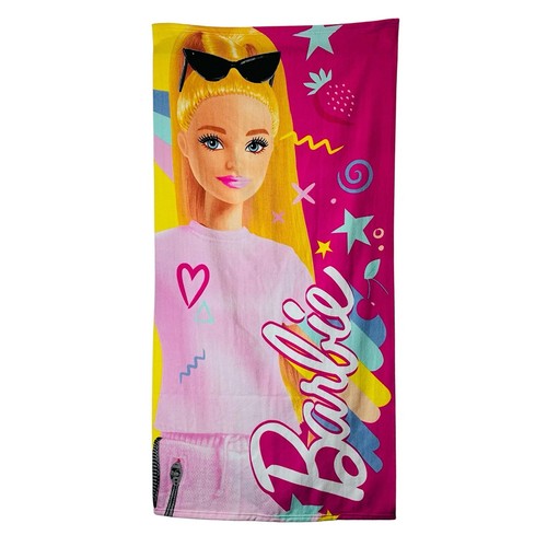 Barbie beach towel soft - beach,