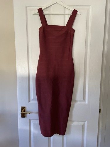 The style burgundy bandage - the,