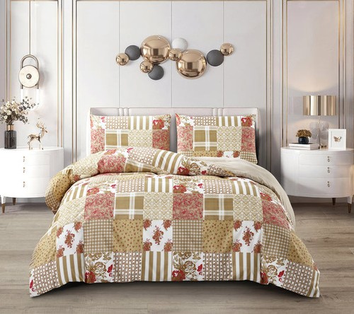 Reversible 4pc duvet - reversible,