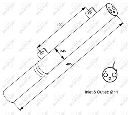 Nrf 33196 dryer air - nrf, dryer,