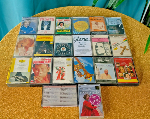 Vintage cassette tapes - 20,