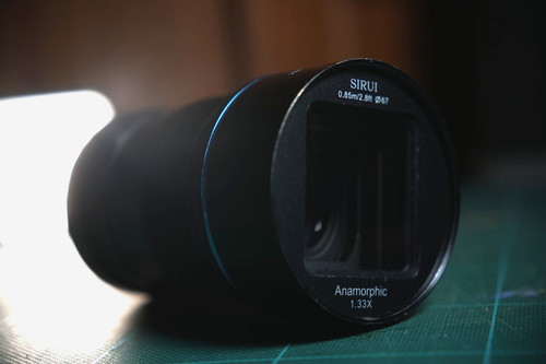 Sirui 33x anamorphic e - f/1.8, 1.33x