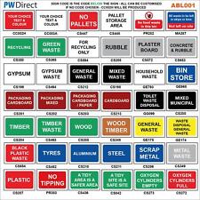 SIGN RECYCLING PACKAGING
