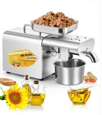 1000W Commercial Oil Press Machine Oil Extractor Hot Cold Press Machine