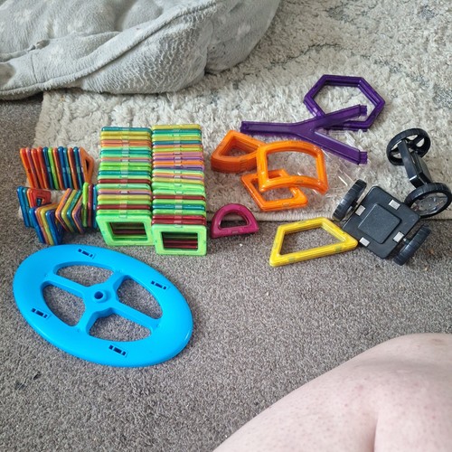 Magnetic building tiles bundle - magnetic,