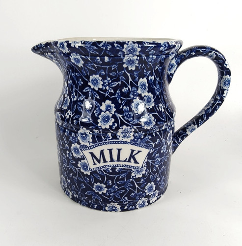 Vintage burleigh calico - vintage, milk