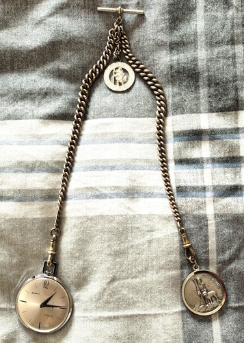 Vintage double albert watch - albert,