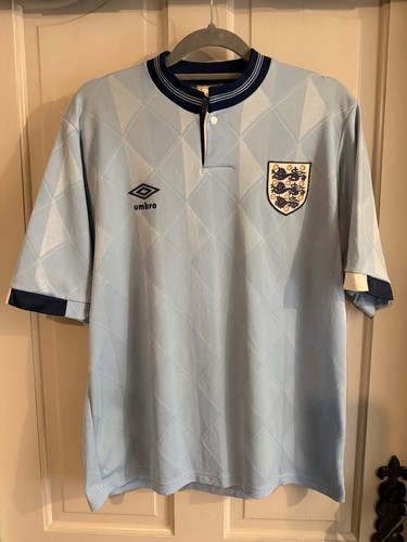 England 1987 1990 third umbro - 1990,