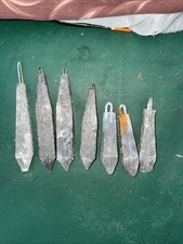 Job Lot 7 Sea Fishing Lead Weights Mixed Sizes 1.2kg Total Weight