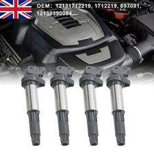 4 PACK 3 Pins Ignition Coil