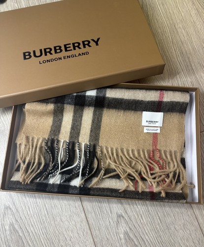 Burberry cashmere scarf - cashmere,