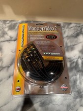 Monster Video 2 MV2CV 2M 6.6 Feet HDTV Audio Video Cable New In Package
