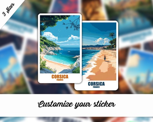 Corsica sticker france - corsica,