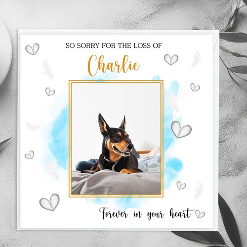 Personalised dog cat - dog/, sympathy