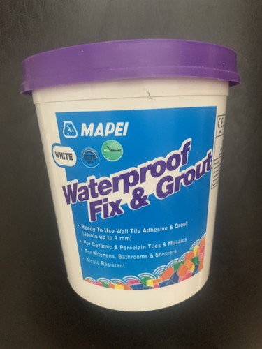 Mapei waterproof fix grout - waterproof,